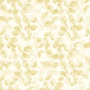 วอลเปเปอร์ลายใบไม้ สีทอง No.88556-2