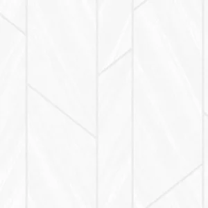 วอลเปเปอร์ลายไม้ สีขาวร่องเส้นสีเงิน No.88561-1