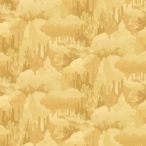 วอลเปเปอร์ลายซิกแซกสีครีม No.88567-1