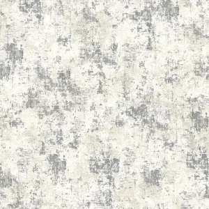 วอลเปเปอร์ลายปูนเปลือยคอนกรีต สีเทาปนน้ำตาล No.88580-3