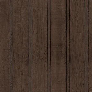 วอลเปเปอร์ลายแผ่นไม้ใหญ่สลับแผ่นเล็ก สีน้ำตาลเข้ม No.88582-3