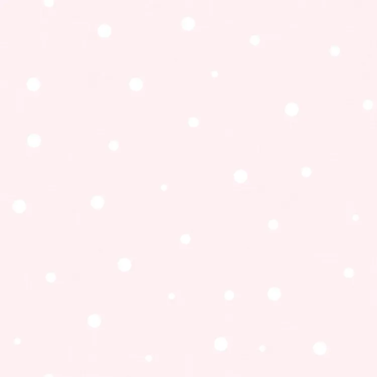 วอลเปเปอร์ลายจุดสีขาว พื้นชมพู No.AR2803
