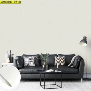 วอลเปเปอร์ลายเปลือกไม้ สีขาว No.MA160805