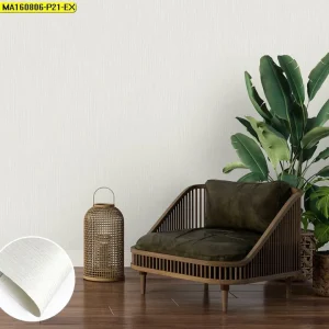 วอลเปเปอร์ลายเปลือกไม้ สีครีมประกาย No.MA160806