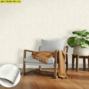 วอลเปเปอร์ลายหินอ่อน สีเงินพื้นขาว No.MS170305