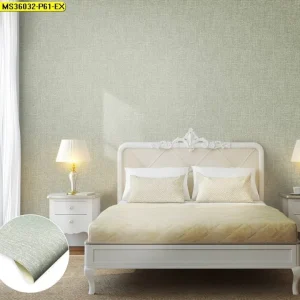 วอลเปเปอร์ติดผนังลายเรียบสีเทา No.MS36032