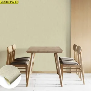 วอลเปเปอร์ติดผนังลายเรียบสีน้ำตาลอ่อน No.MS5883