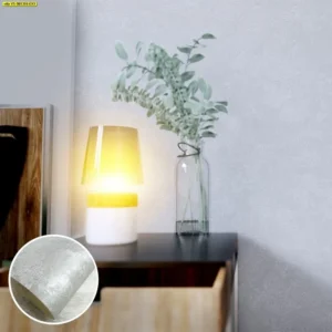 วอลเปเปอร์ลายเรียบสีเทา No.YS-981316