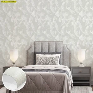 วอลเปเปอร์ลายคลื่นน้ำสีเทา No.YS976201