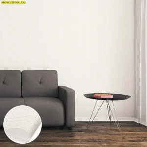 วอลเปเปอร์พื้นขาวลายเส้นสีเงิน No.YS976301