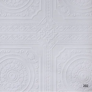 วอลเปเปอร์เพดานสีขาว No.202