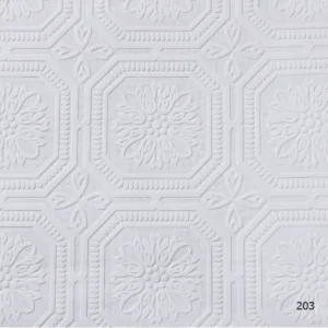 วอลเปเปอร์เพดานสีขาว No.203
