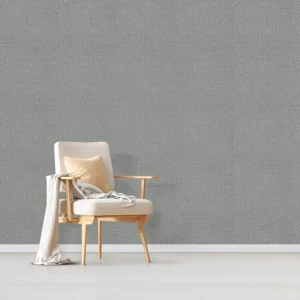 วอลเปเปอร์ลายผ้า สีน้ำตาลเทา No.26724