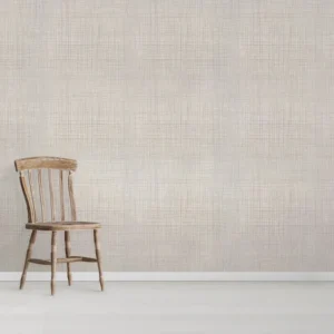 วอลเปเปอร์ลายผ้า สีขาวเทาอ่อน No.26826