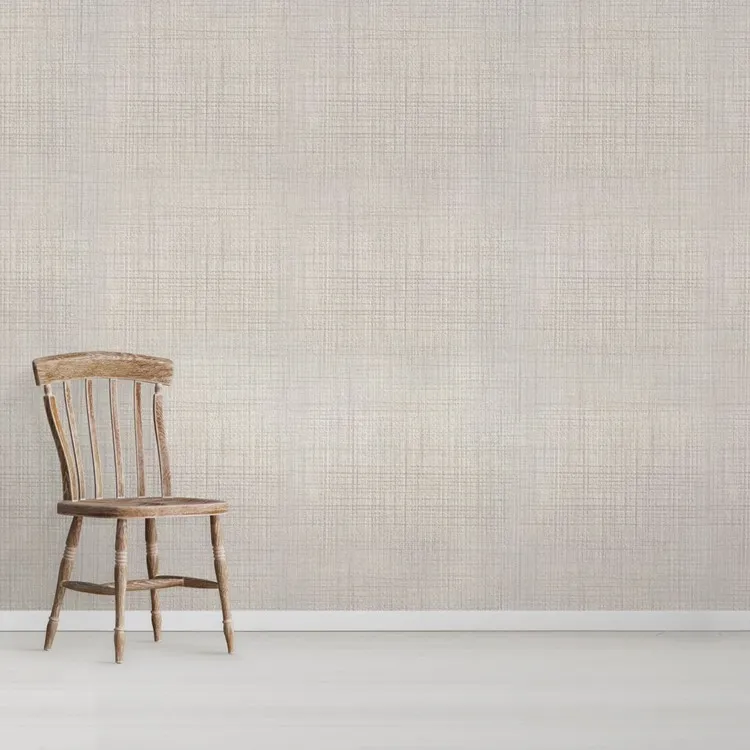 วอลเปเปอร์ลายผ้า สีขาวเทาอ่อน No.26826