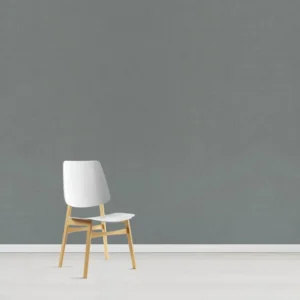 วอลเปเปอร์ลายผ้าลินินสีเทาเขียว No.26931