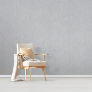 วอลเปเปอร์ลายเส้นสีเทาอมฟ้า No.26957