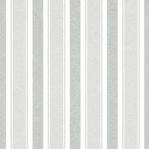 วอลเปเปอร์ลายทางขาว เทา มีกลิเตอร์ No.36167-4