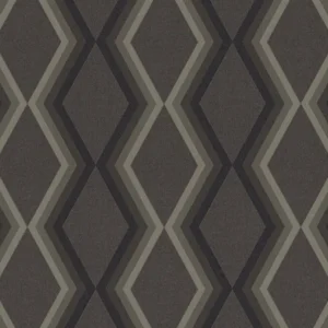 วอลเปเปอร์ลายซิกแซก เทาดำ No.36262-5
