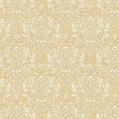 วอลเปเปอร์ลายหลุยส์คลาสสิค สีน้ำตาลทอง No.4026-3