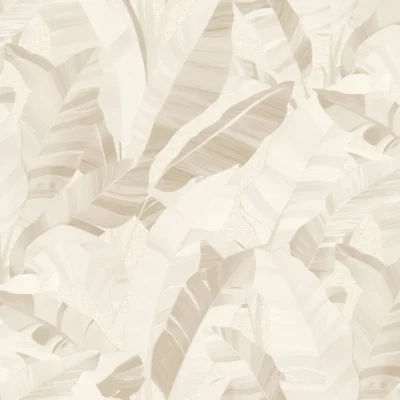 วอลเปเปอร์ลายใบไม้ สีน้ำตาล No.4029-2