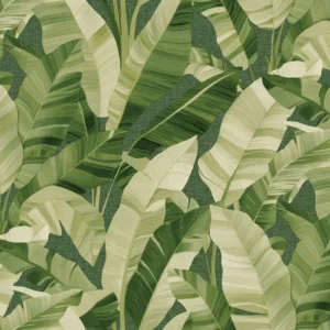 Alternative view of วอลเปเปอร์ลายใบไม้ สีเขียว No.4029-3