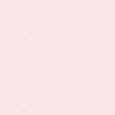 วอลเปเปอร์ลายจุดสีขาว พื้นสีชมพู No.5141-3