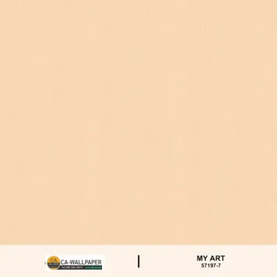 วอลเปเปอร์เกาหลี สีส้มโอรส No.57197-7