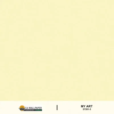 วอลเปเปอร์เกาหลี สีเหลืองอ่อน No.57201-3