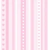 วอลเปเปอร์ลายน่ารัก ลายทางสีชมพูขาว