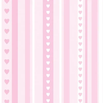 วอลเปเปอร์ลายน่ารัก ลายทางสีชมพูขาว