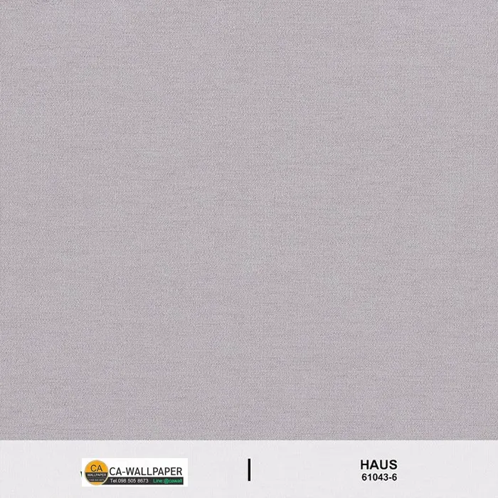 วอลเปเปอร์สีเทาเข้มอมม่วง No.61043-6