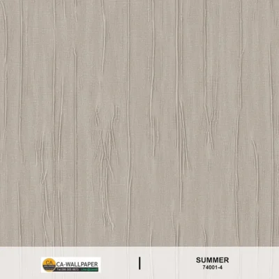 วอลเปเปอร์ลายผ้า สีเทาเข้ม No.74001-4
