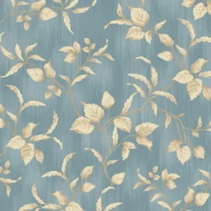 วอลเปเปอร์ลายใบไม้สีทอง No.88511-3