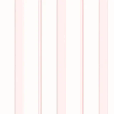 วอลเปเปอร์ลายทางสีขาวสลับชมพู No.88516-1