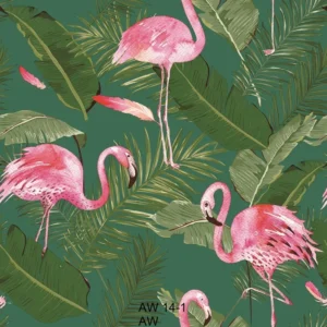 วอลเปเปอร์ลายใบไม้ No.AW14-1