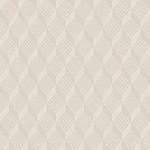 วอลเปเปอร์สไตล์โมเดิร์น ลูกบากศ์ สีน้ำตาลอ่อน No.GR322302