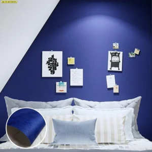 วอลเปเปอร์ลายเรียบสีน้ำเงิน No.YS-321110