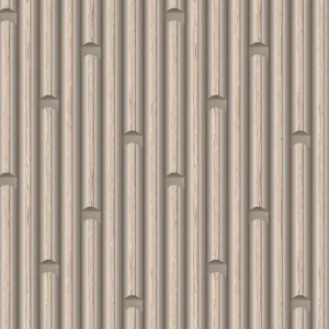 Alternative view of วอลเปเปอร์ลายไม้โมเดิร์นสีน้ำตาล No.34522-2