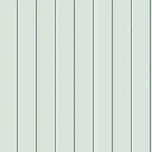 วอลเปเปอร์ลายทางเส้นสีเขียวฟ้า ขาว No.8383