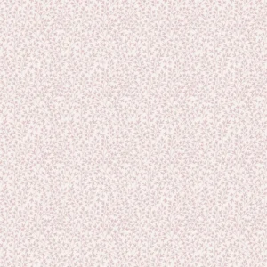วอลเปเปอร์ลายใบไม้เล็ก สีชมพู พื้นสีขาว No.84048