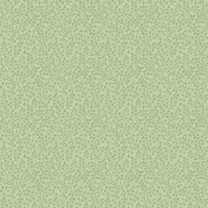 วอลเปเปอร์ลายใบไม้เล็ก สีเขียวเข้ม พื้นเขียว No.84049