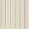 วอลเปเปอร์ลายทาง สีครีมสลับสีเขียวชมพู No.84070