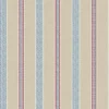 วอลเปเปอร์ลายทาง สีน้ำตาลสลับสีน้ำเงินแดง No.84071