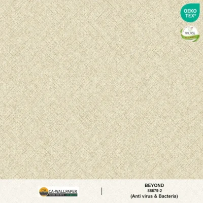 วอลเปเปอร์สีพื้นครีม No.88679-2
