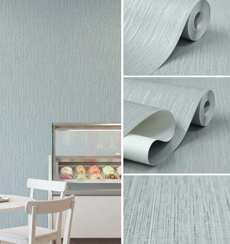 วอลเปเปอร์สีเทา มีกลิตเตอร์ No.SL3827