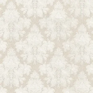 วอลเปเปอร์ลายหลุยส์ดอกไม้ สีน้ำตาล No.10333-2