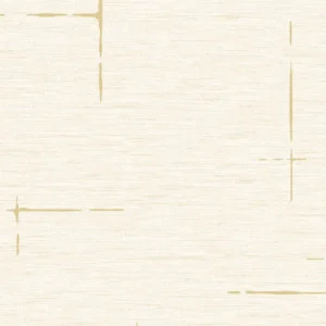 วอลเปเปอร์ลายเส้น สีครีมอ่อน No.27818-1